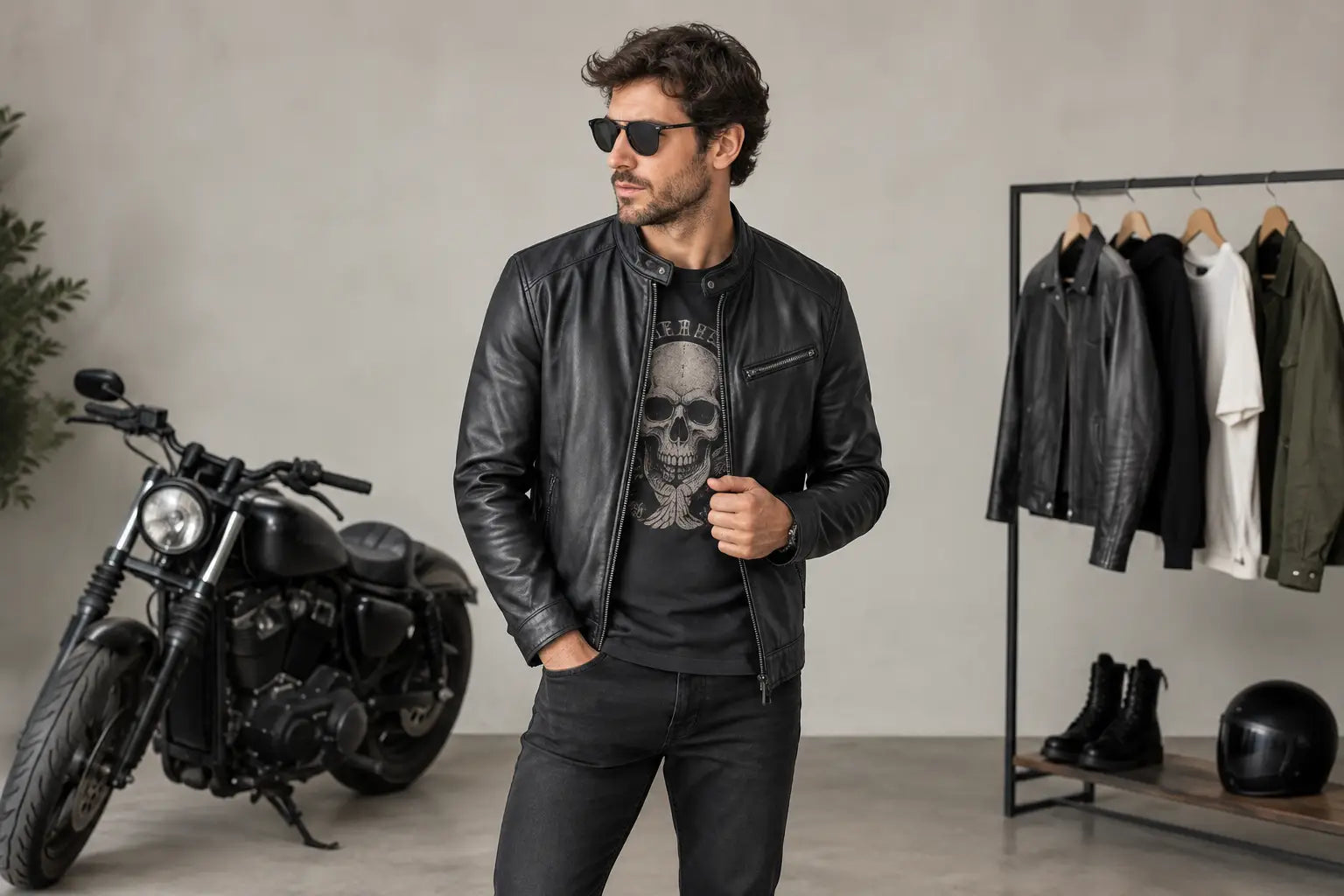 Hoe combineer je bikerprints zonder verkleed te gaan